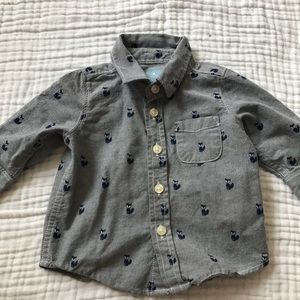Baby Gap “Fox” button down